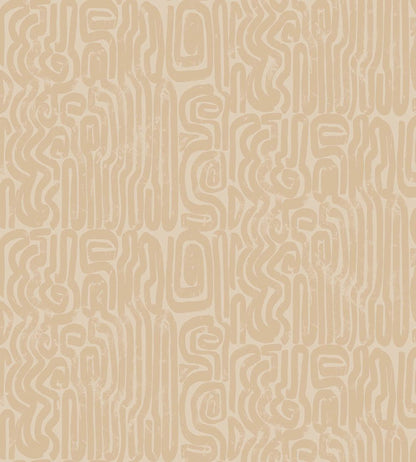 Bantu Wallpaper by Jannelli&Volpi Beige