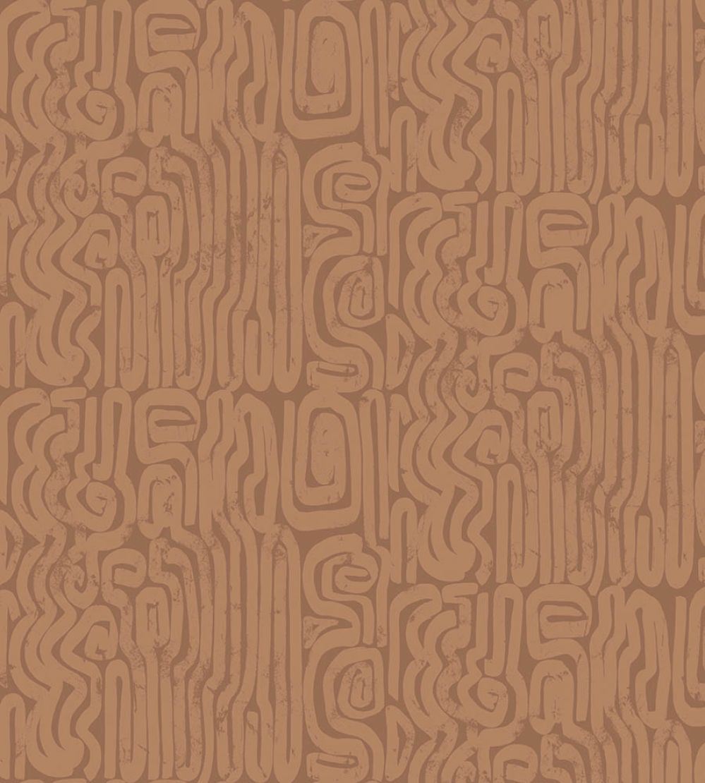 Bantu Wallpaper by Jannelli&Volpi Brown