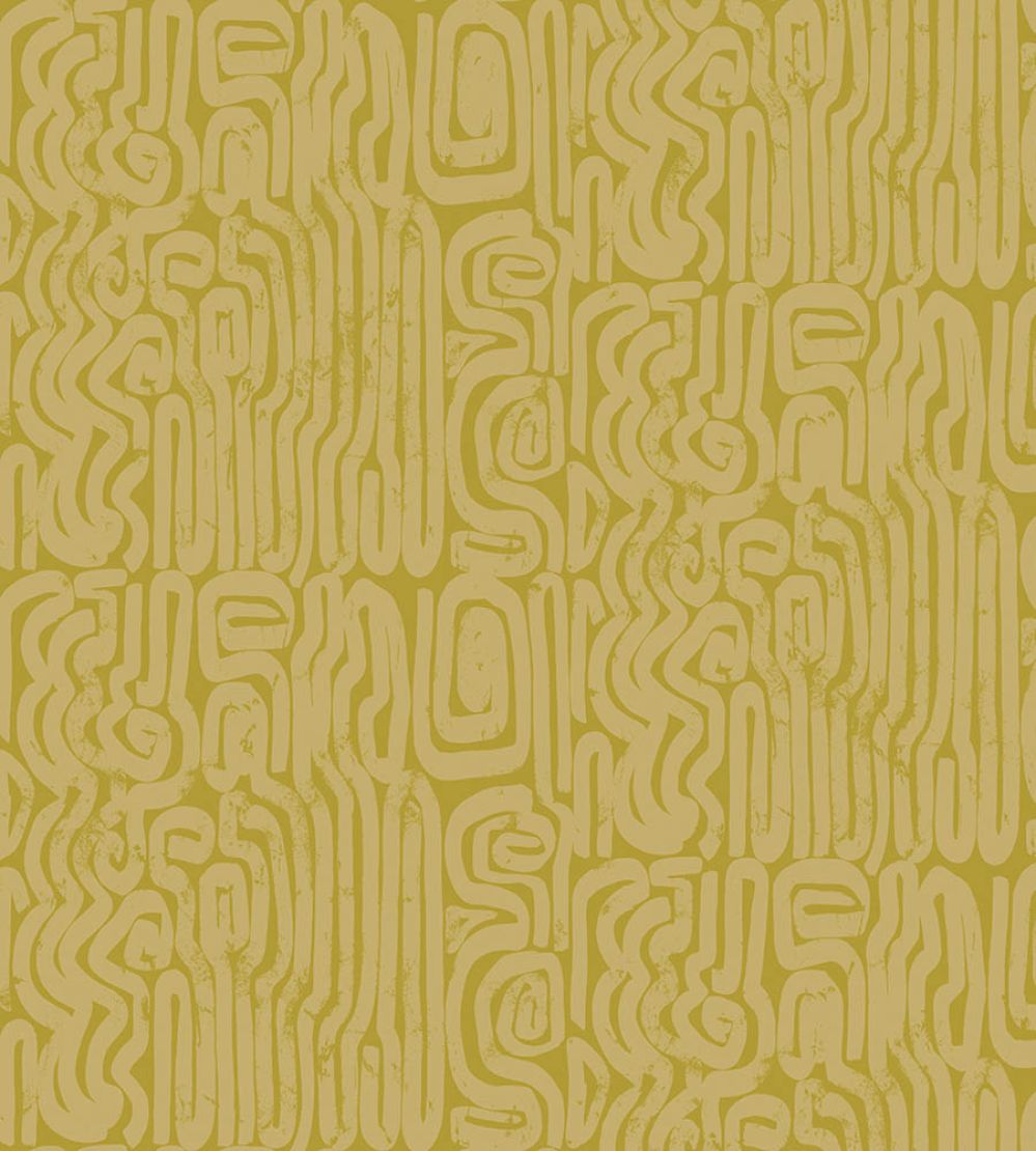 Bantu Wallpaper by Jannelli&Volpi Olive