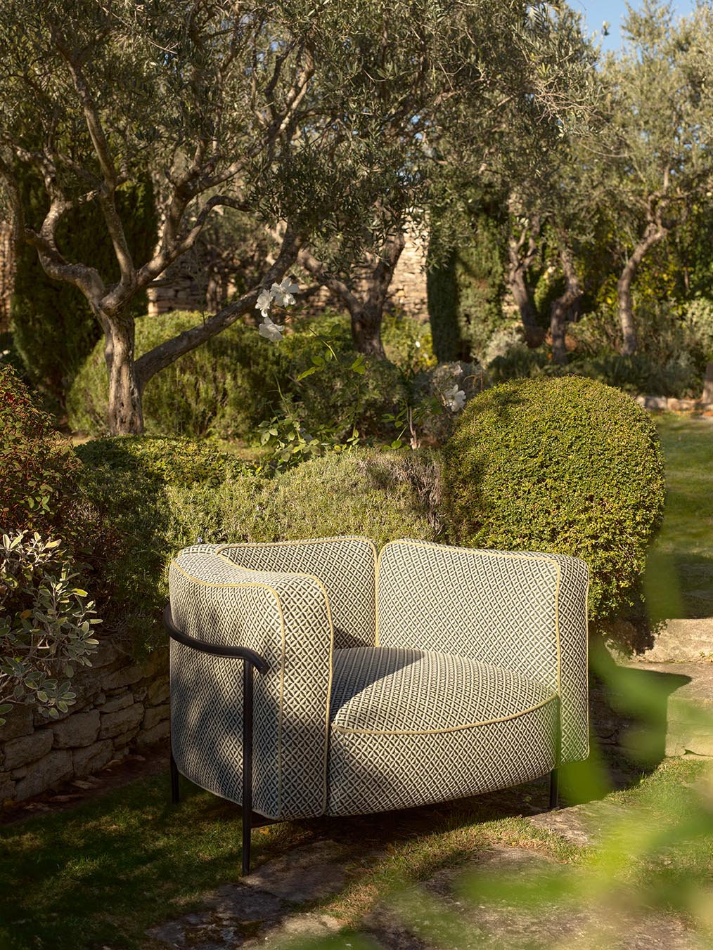 Bari Fabric by Pierre Frey shown in a room setting (view 1)