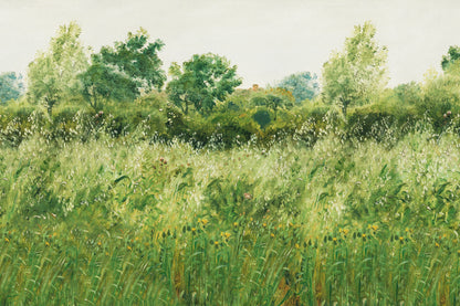 Barley Fields Green mural by Hovia
