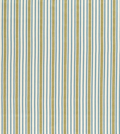 Barneby Stripe Fabric by Sanderson Woad/Olive