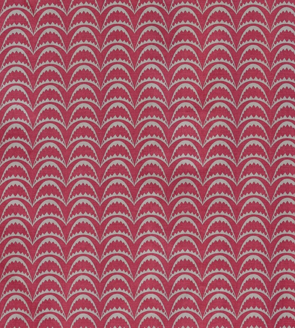 Arcade Fabric by Barneby Gates Raspberry