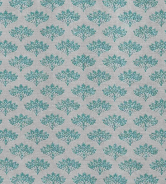 Peacock Fabric by Barneby Gates Teal