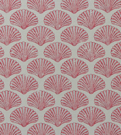 Scallop Shell Fabric by Barneby Gates Red