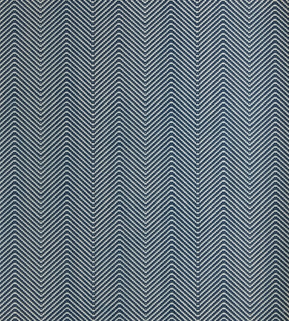 Chevron Wallpaper by Barneby Gates Ink Blue