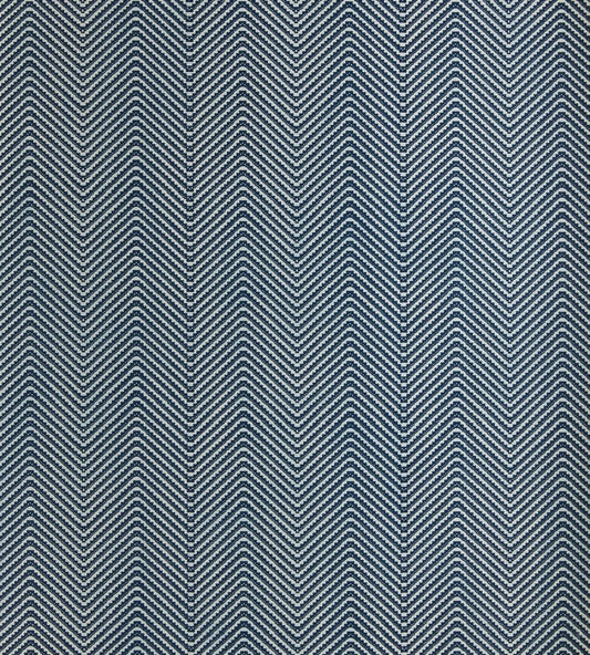 Chevron Wallpaper by Barneby Gates Ink Blue