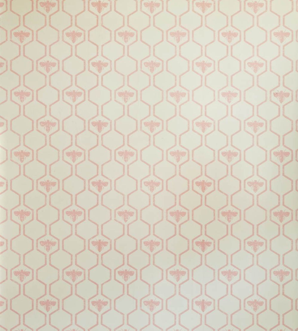 Honey Bees Wallpaper by Barneby Gates Rose on Stone