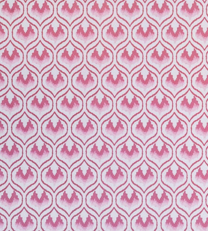 Ikat Heart Wallpaper by Barneby Gates Oxblood