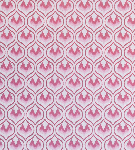 Ikat Heart Wallpaper by Barneby Gates Oxblood