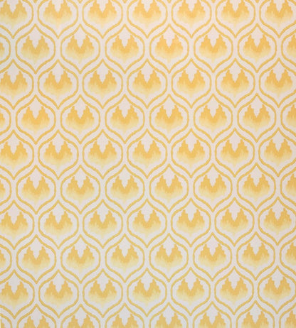 Ikat Heart Wallpaper by Barneby Gates Mustard