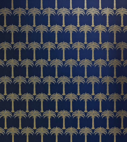 Marrakech Palm Wallpaper by Barneby Gates Midnight Blue