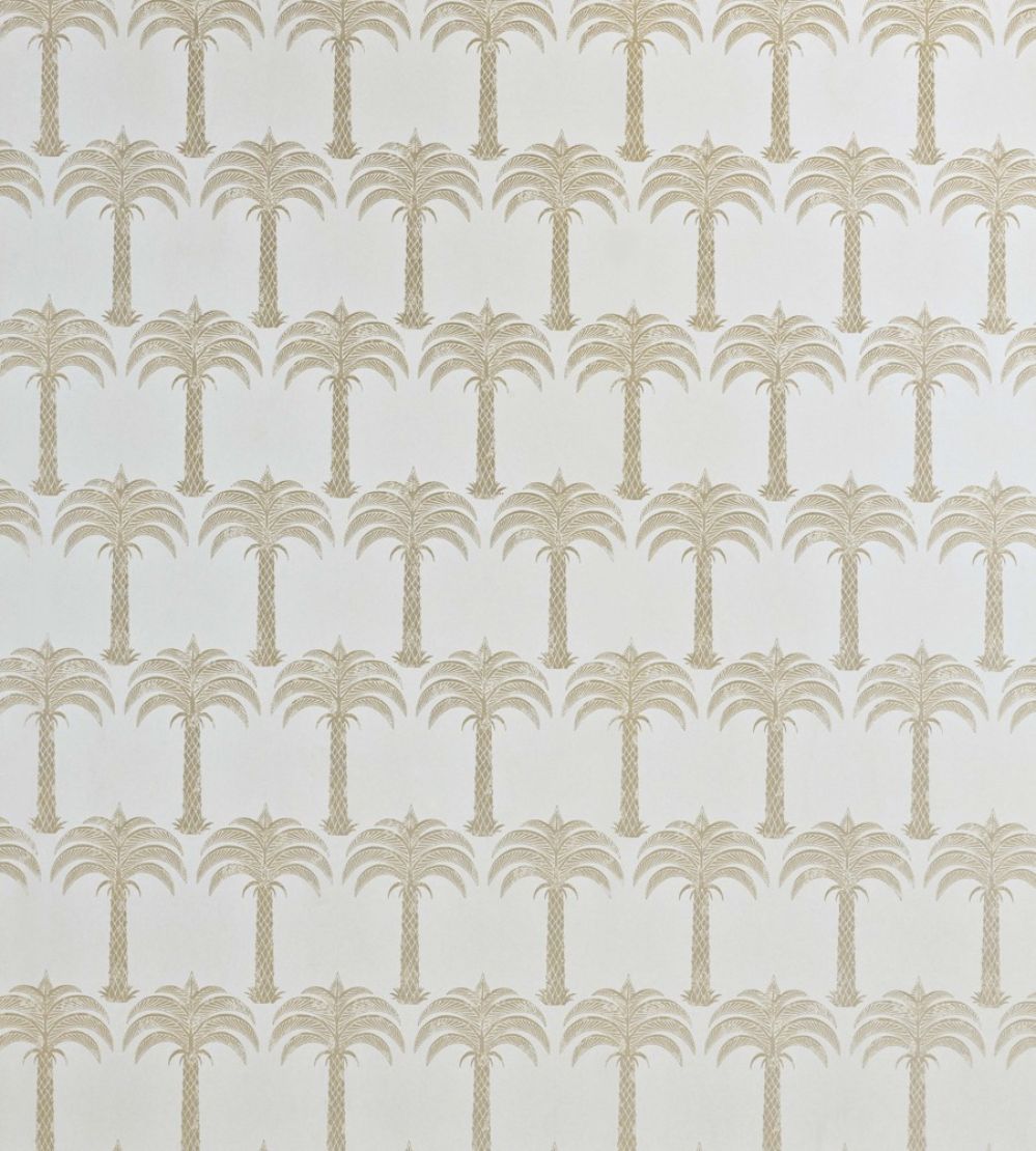 Marrakech Palm Wallpaper by Barneby Gates Soft Gold