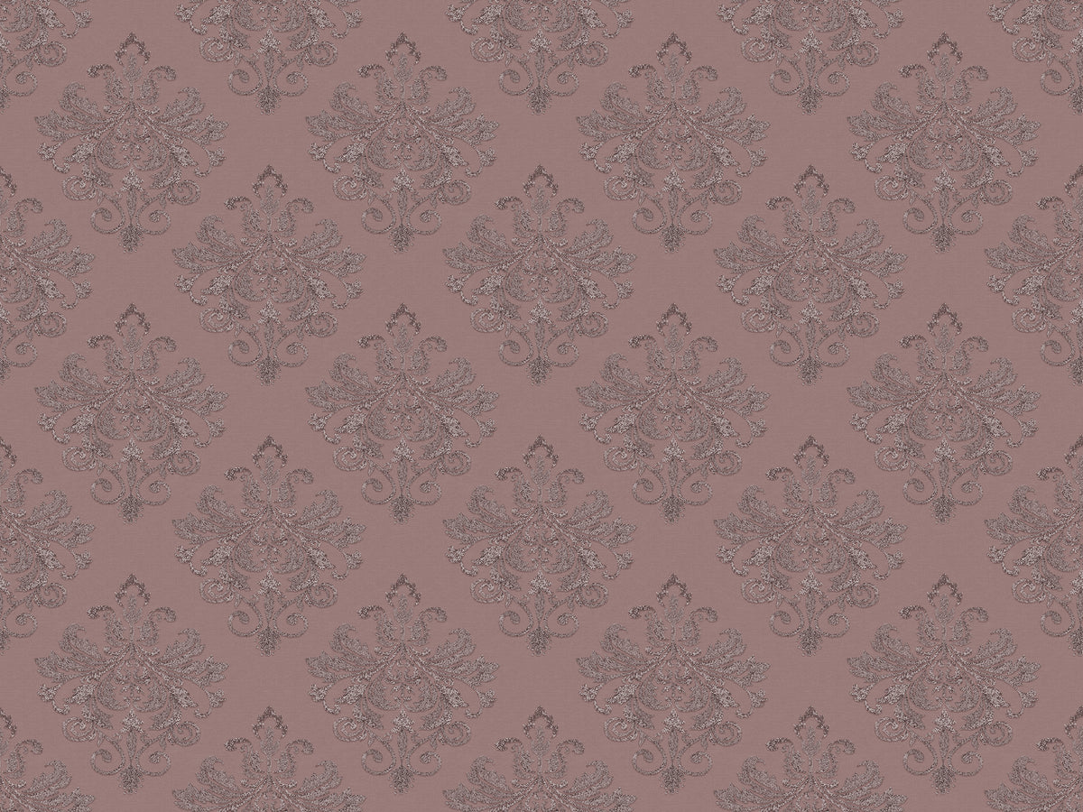 Baroque Pearl Pink mural by Rebel Walls