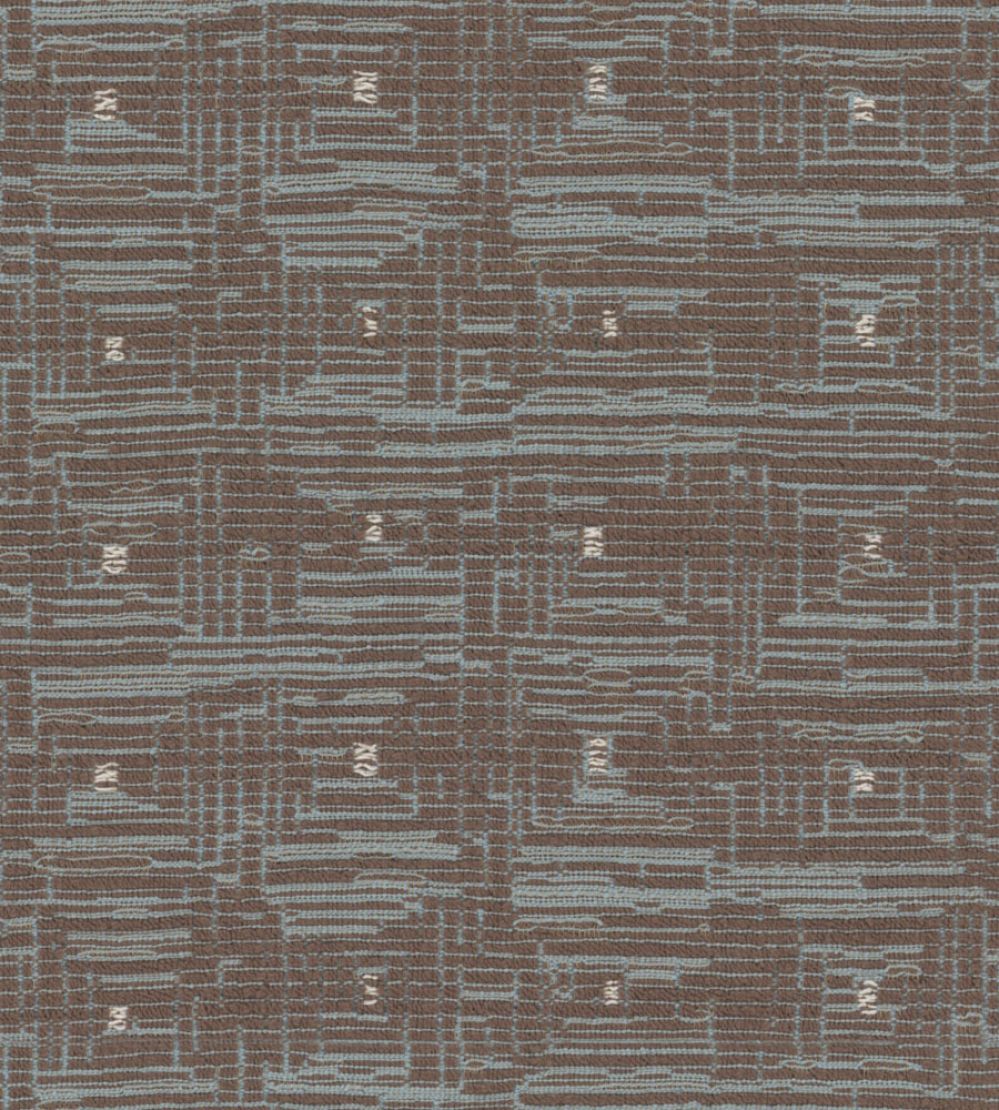 Barry FR Fabric by Zimmer + Rohde Blue/Brown