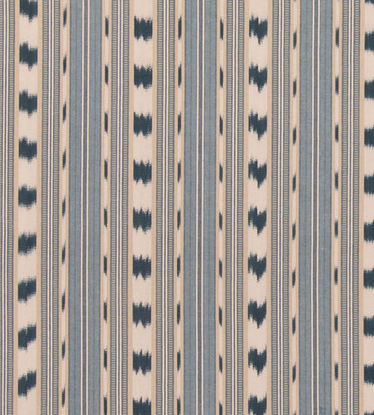Basil Stripe Fabric by GP & J Baker Blue
