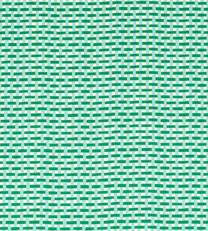Basket Weave Fabric by Harlequin Emerald/Aquamarine