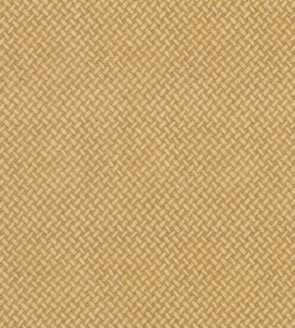 Basketweave Fabric by Mulberry Home Ochre