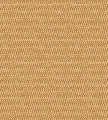 Basketweave Wallpaper by Mulberry Home Ochre