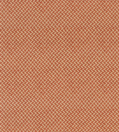 Basketweave Fabric by Mulberry Home Russet