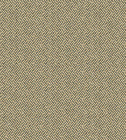 Basketweave Wallpaper by Mulberry Home Teal