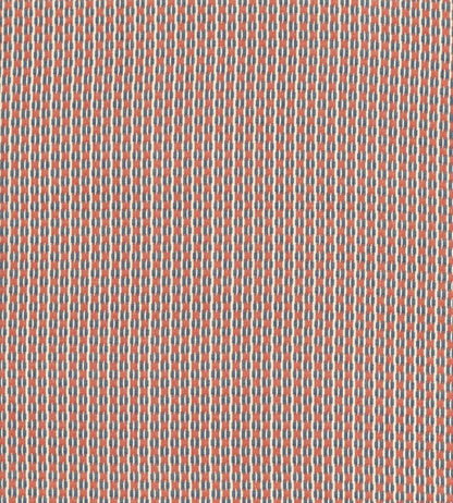 Batak Check Fabric by Sanderson Indigo/Madder