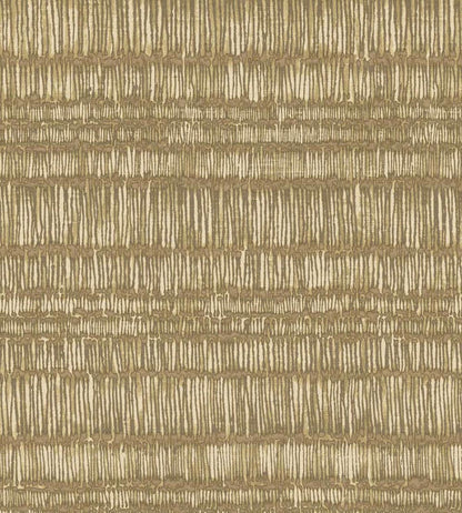 Batik Stripes Wallpaper by Eijffinger Yellow/Ocher