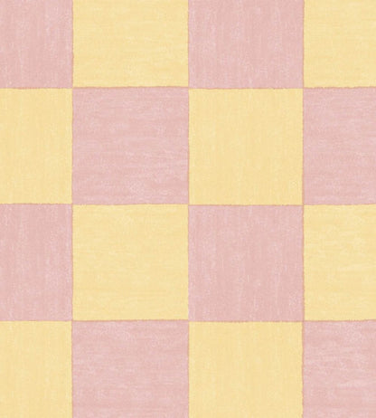Battenberg Wallpaper by Woodchip & Magnolia Sugar Pink
