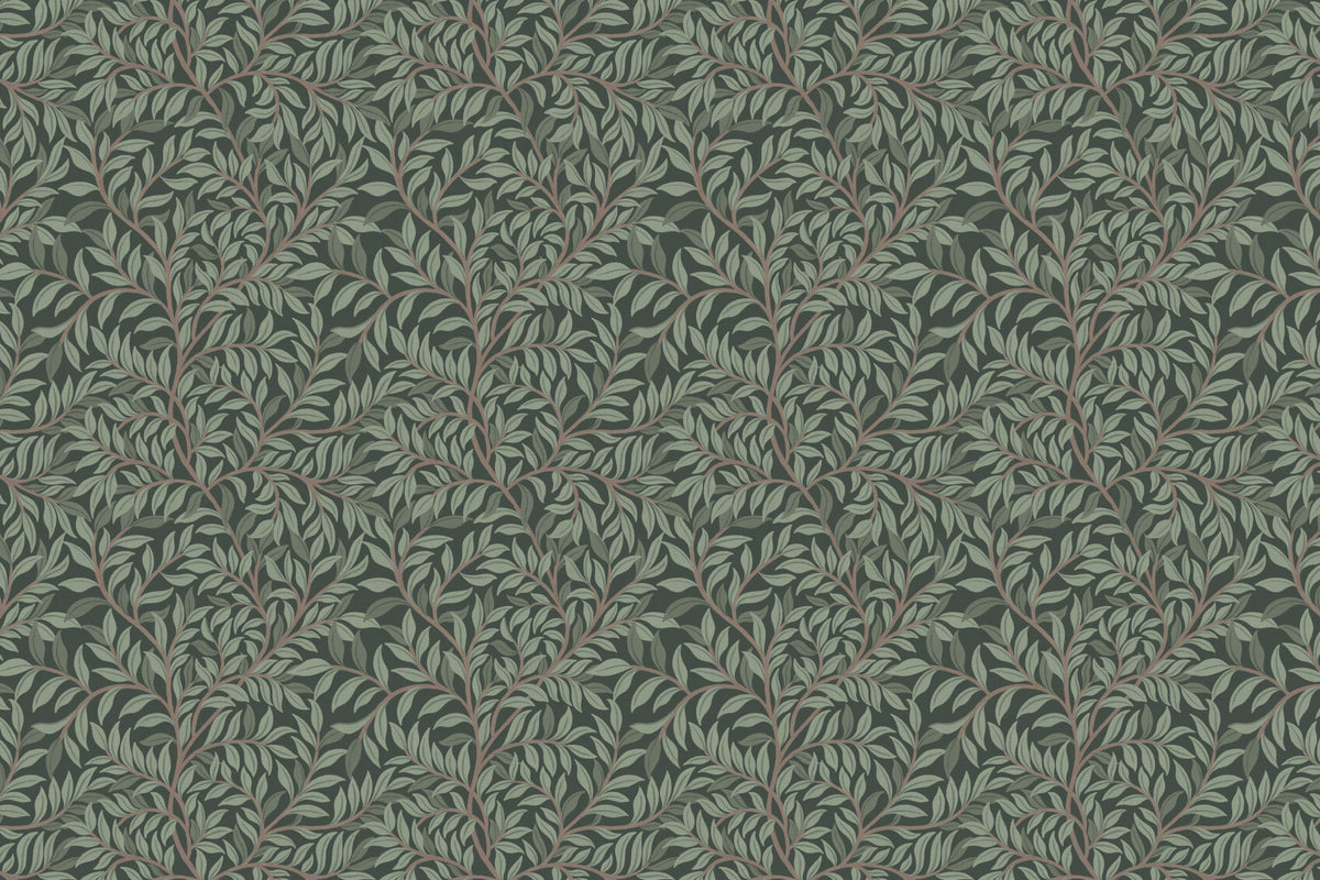 Bay Willow Green mural by Hovia