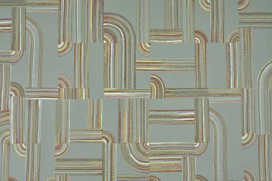 Baya Wallpaper by Pierre Frey in Argile (FP068001)