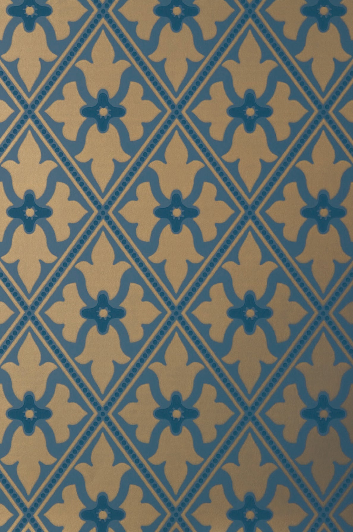 Bayham Abbey wallpaper by Little Greene in Celestial