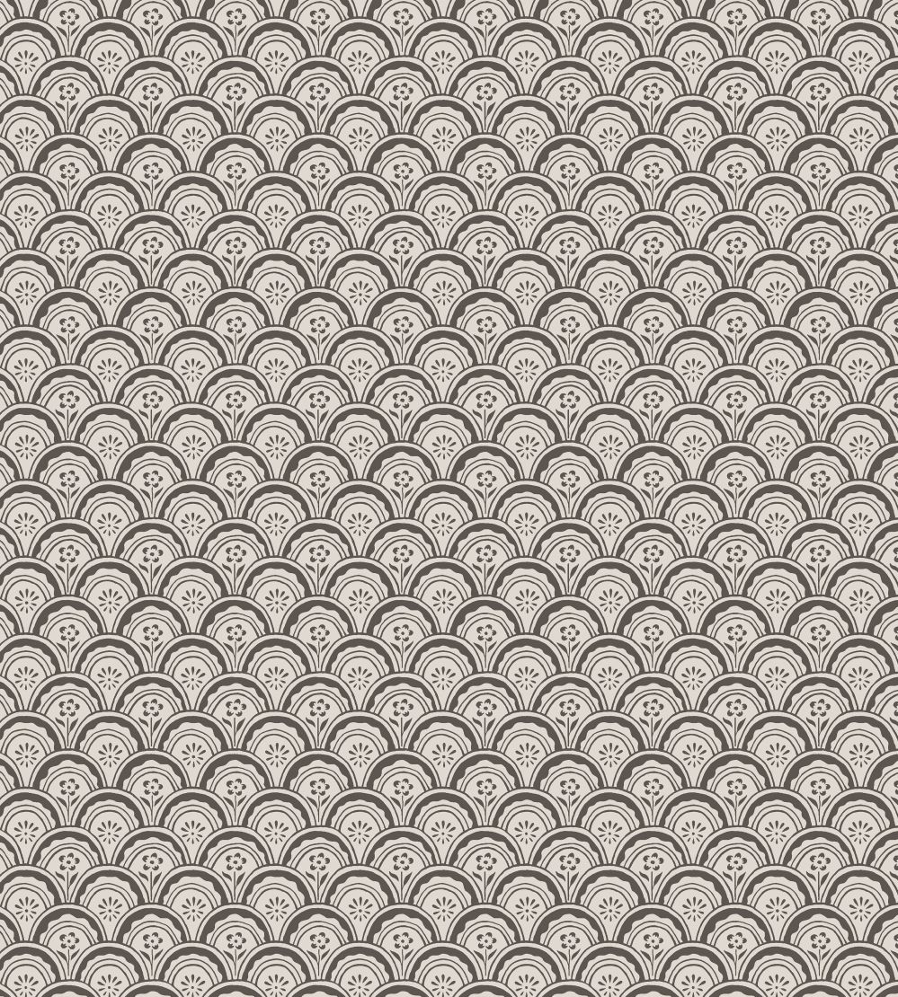 Beata Wallpaper by Sandberg Graphite