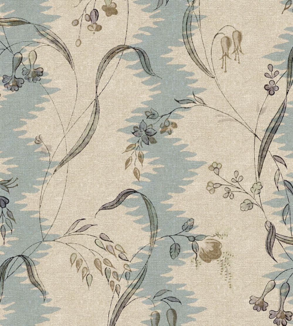 Beatrice Wallpaper by Sandberg Misty Blue
