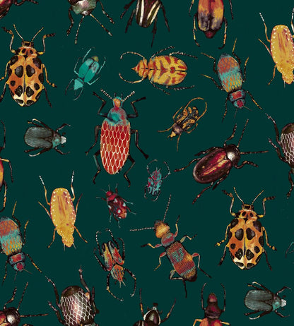 Beetle Fabric by Arley House Emerald
