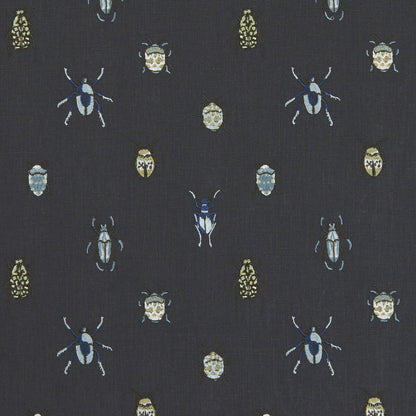 Beetle Mineral fabric by Clarke & Clarke