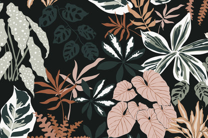 Begonia Dark wallpaper by Hovia