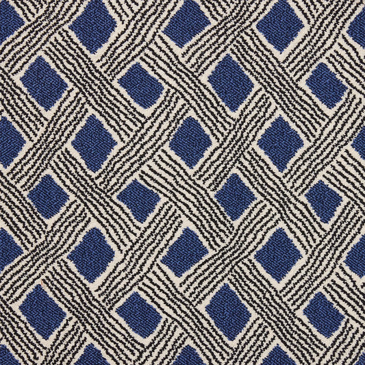 Behanzin Axminster Rug by Le Manach in Bleu (LT127001)