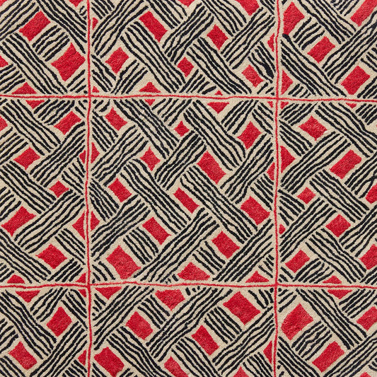 Behanzin Rug by Le Manach in Groseille (LT101001)