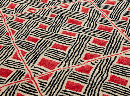 Behanzin Rug by Le Manach shown in a room setting (view 1)