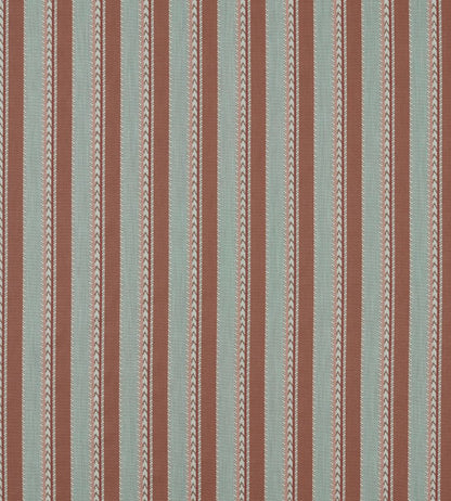 Belari Fabric by Sanderson Harissa/Aegean Blue
