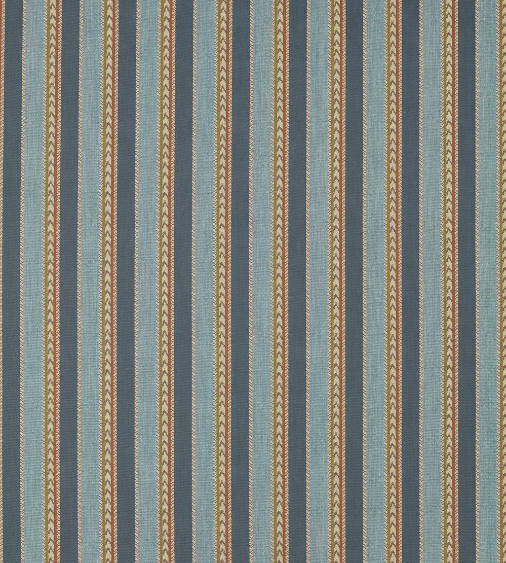 Belari Fabric by Sanderson Woad/Harissa