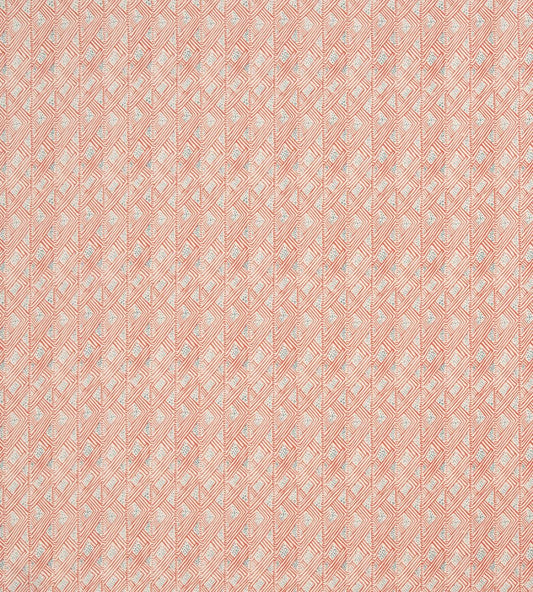 Belge Fabric by Christopher Farr Cloth Coral