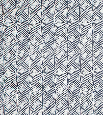 Belge Fabric by Christopher Farr Cloth Dark Indigo