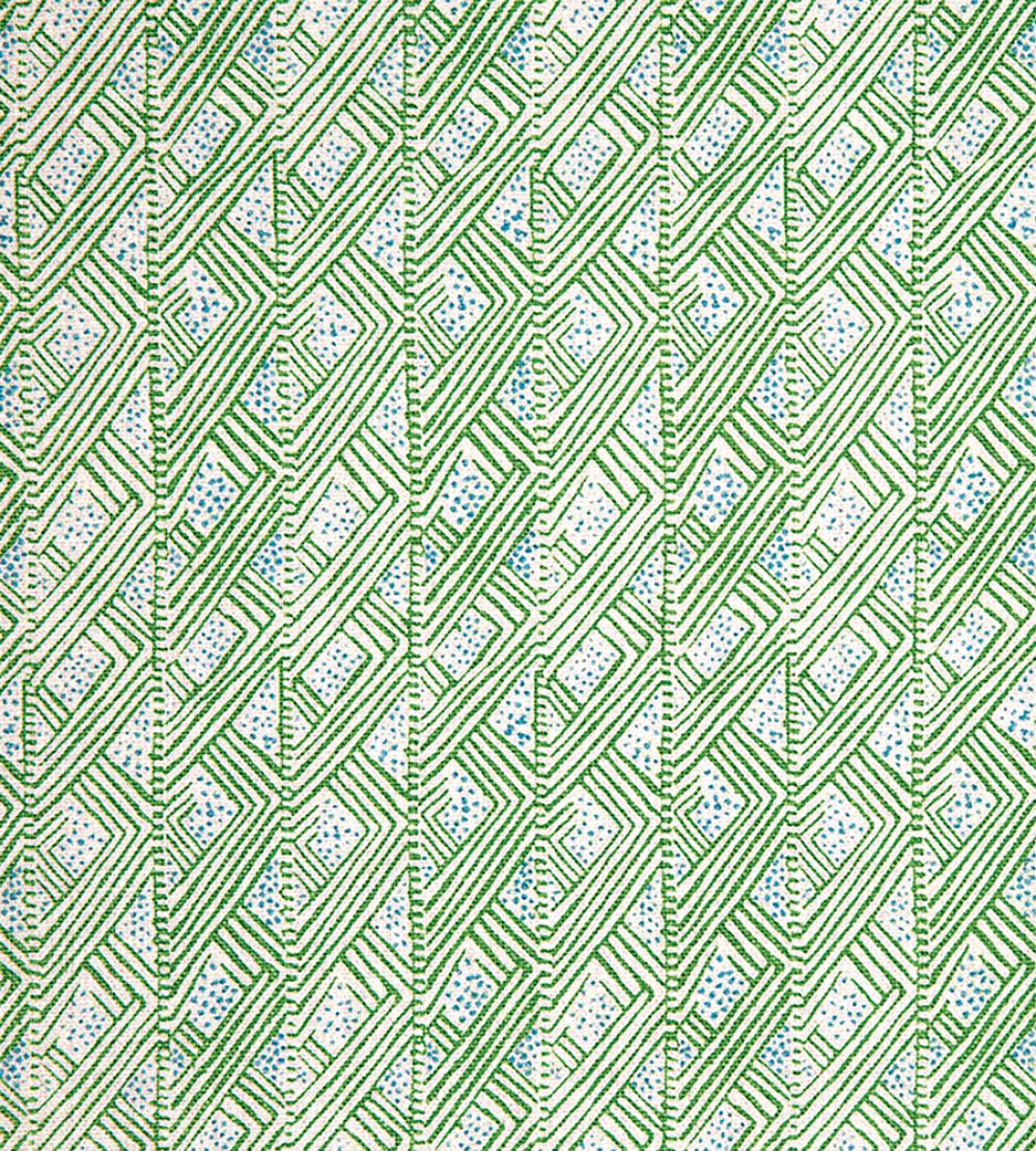 Belge Fabric by Christopher Farr Cloth Green
