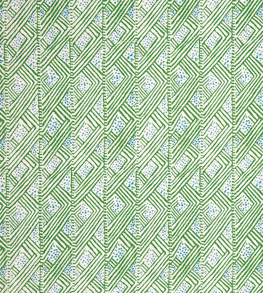 Belge Fabric by Christopher Farr Cloth Green
