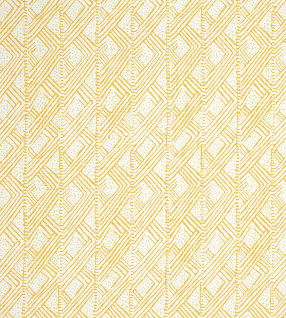 Belge Fabric by Christopher Farr Cloth Lemon