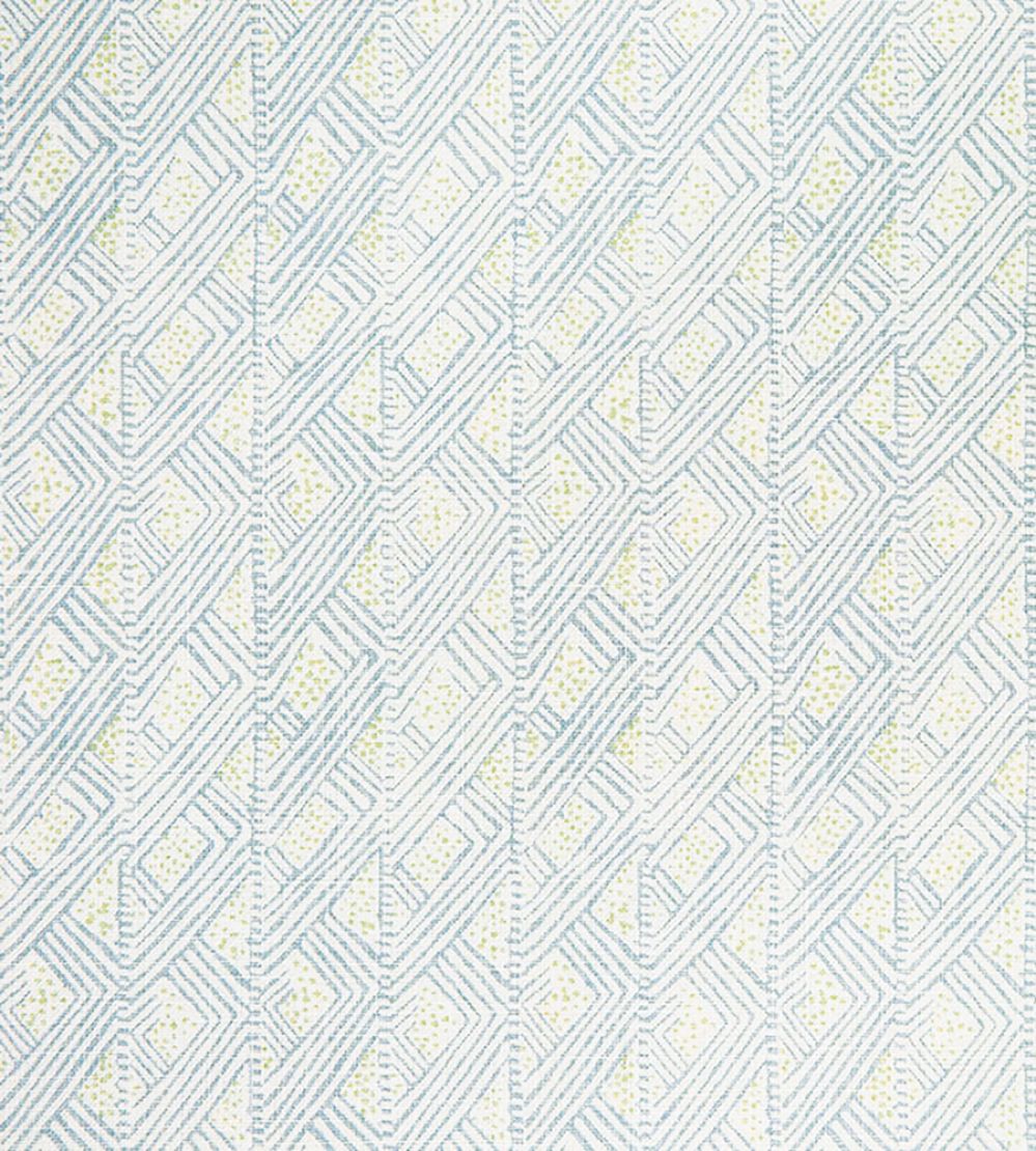 Belge Fabric by Christopher Farr Cloth Pale Blue
