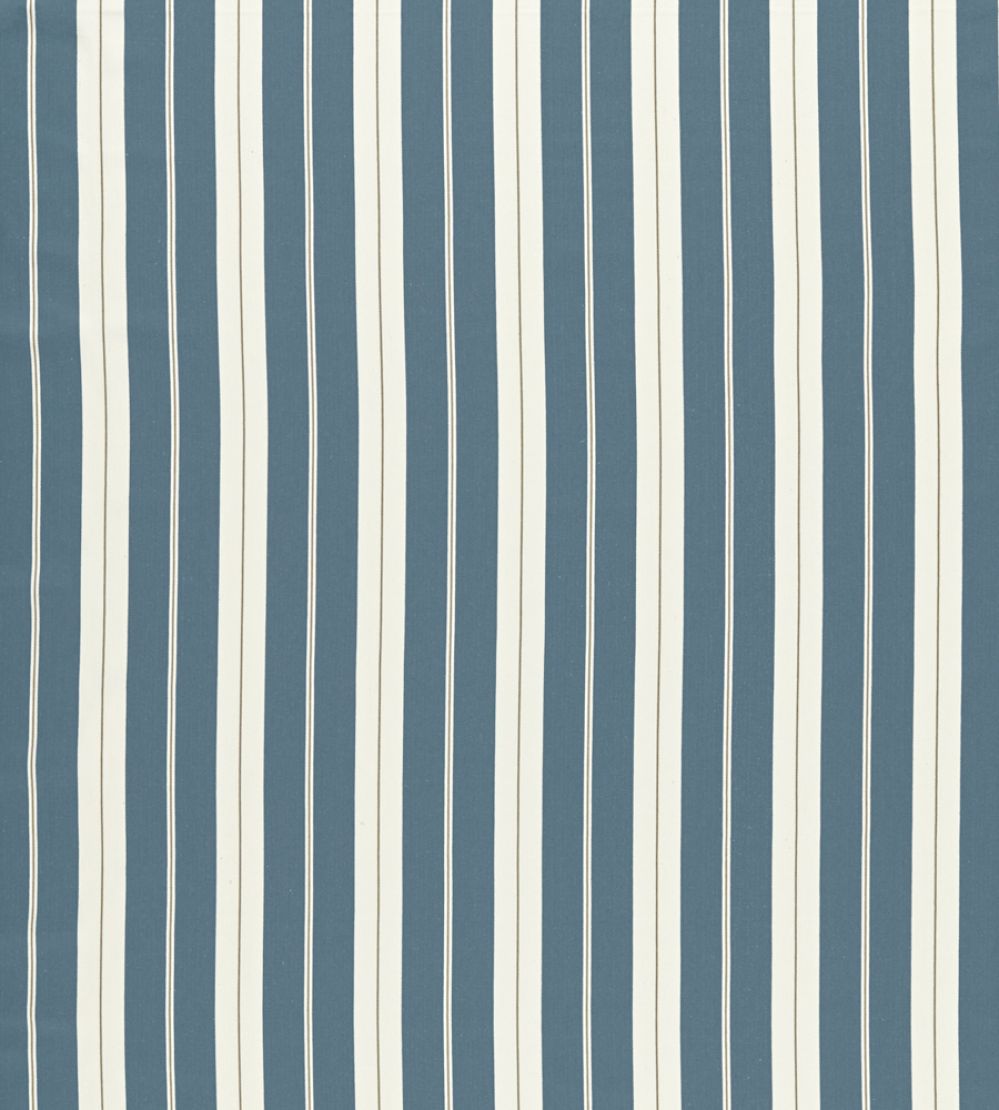 Belgravia Fabric by Clarke & Clarke Denim/linen