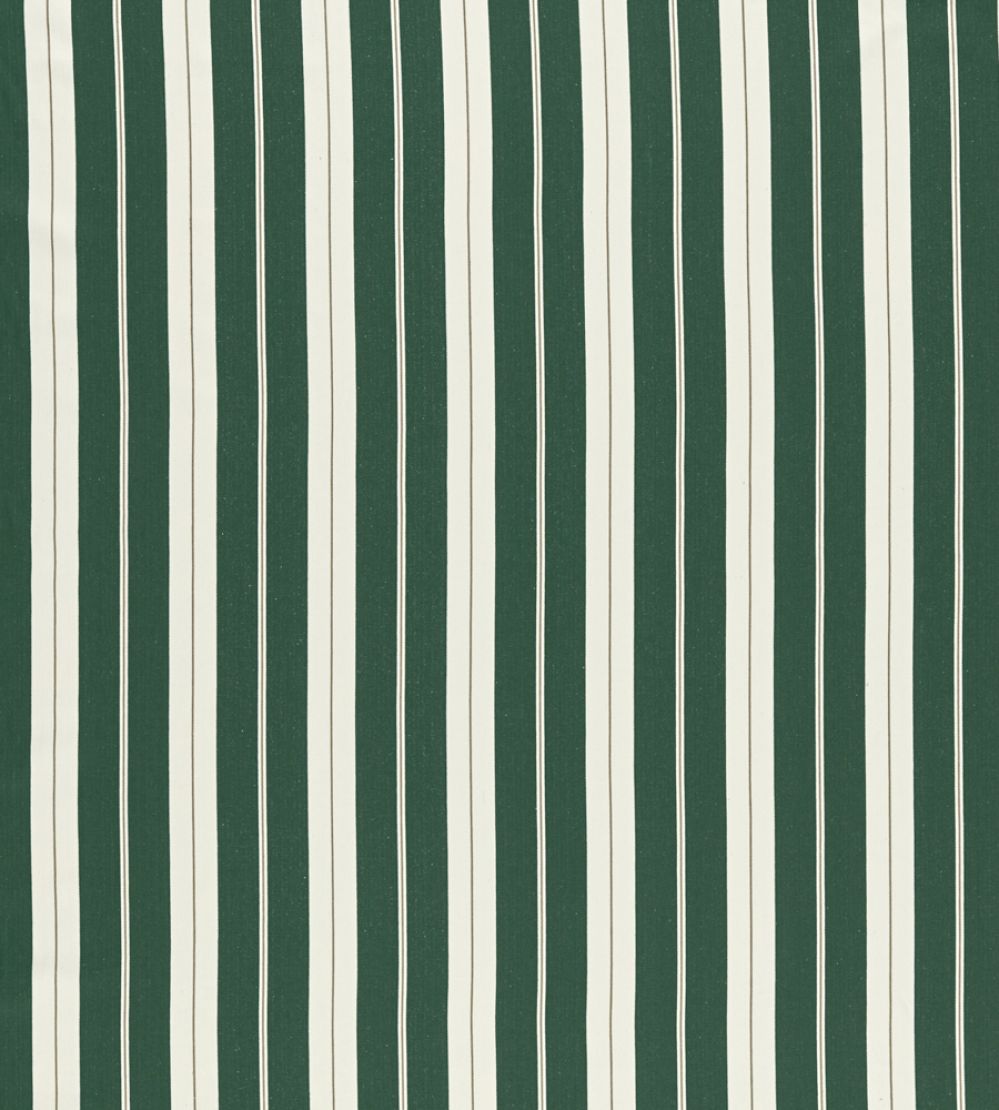 Belgravia Fabric by Clarke & Clarke Racing Green/Linen