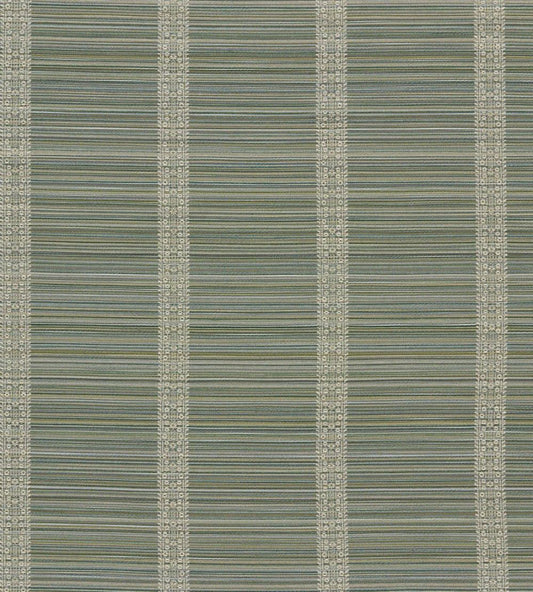 Bellagio Stripe Fabric by Zoffany Eau De Nil
